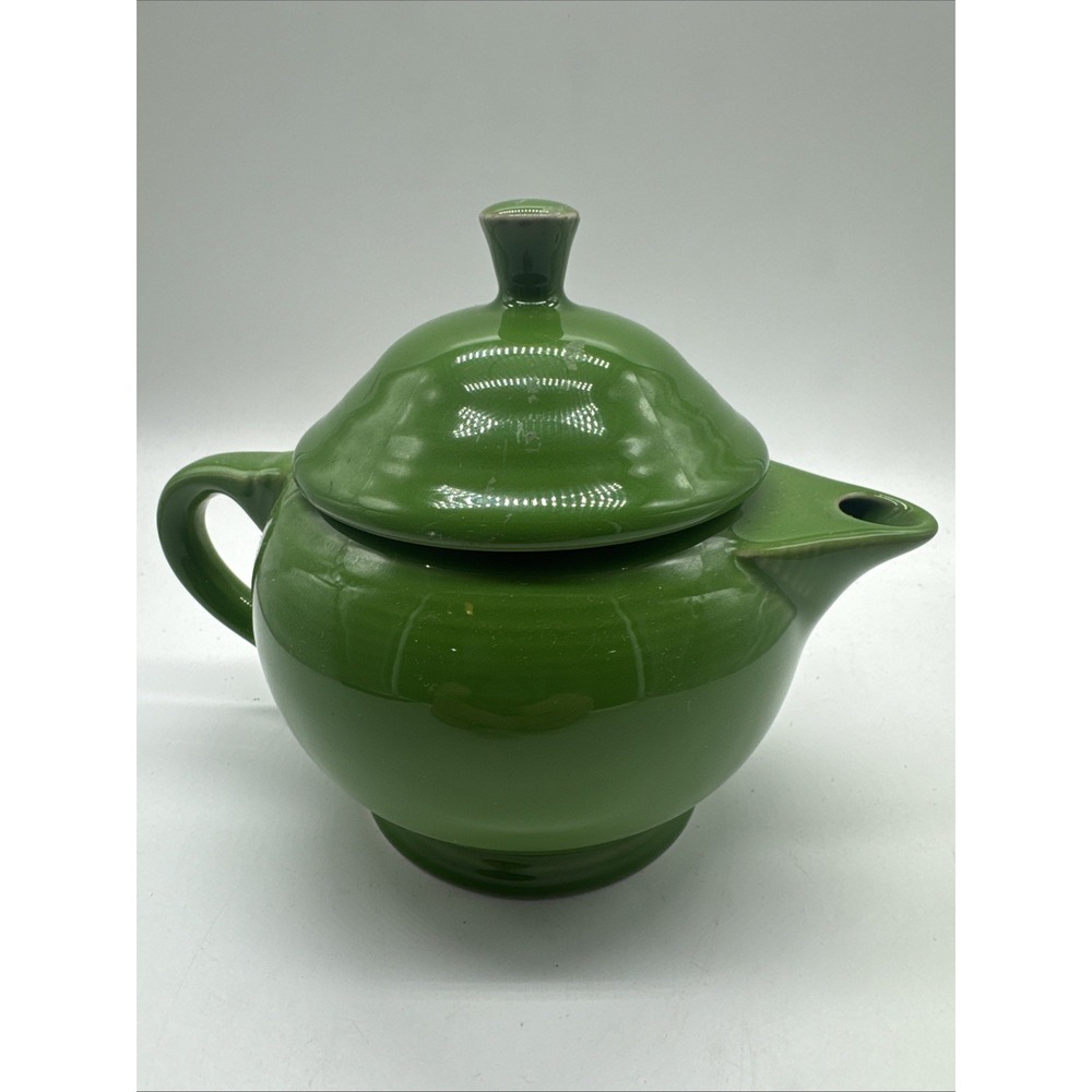 Fiesta Shamrock Green Small Teapot with Lid Fiestaware